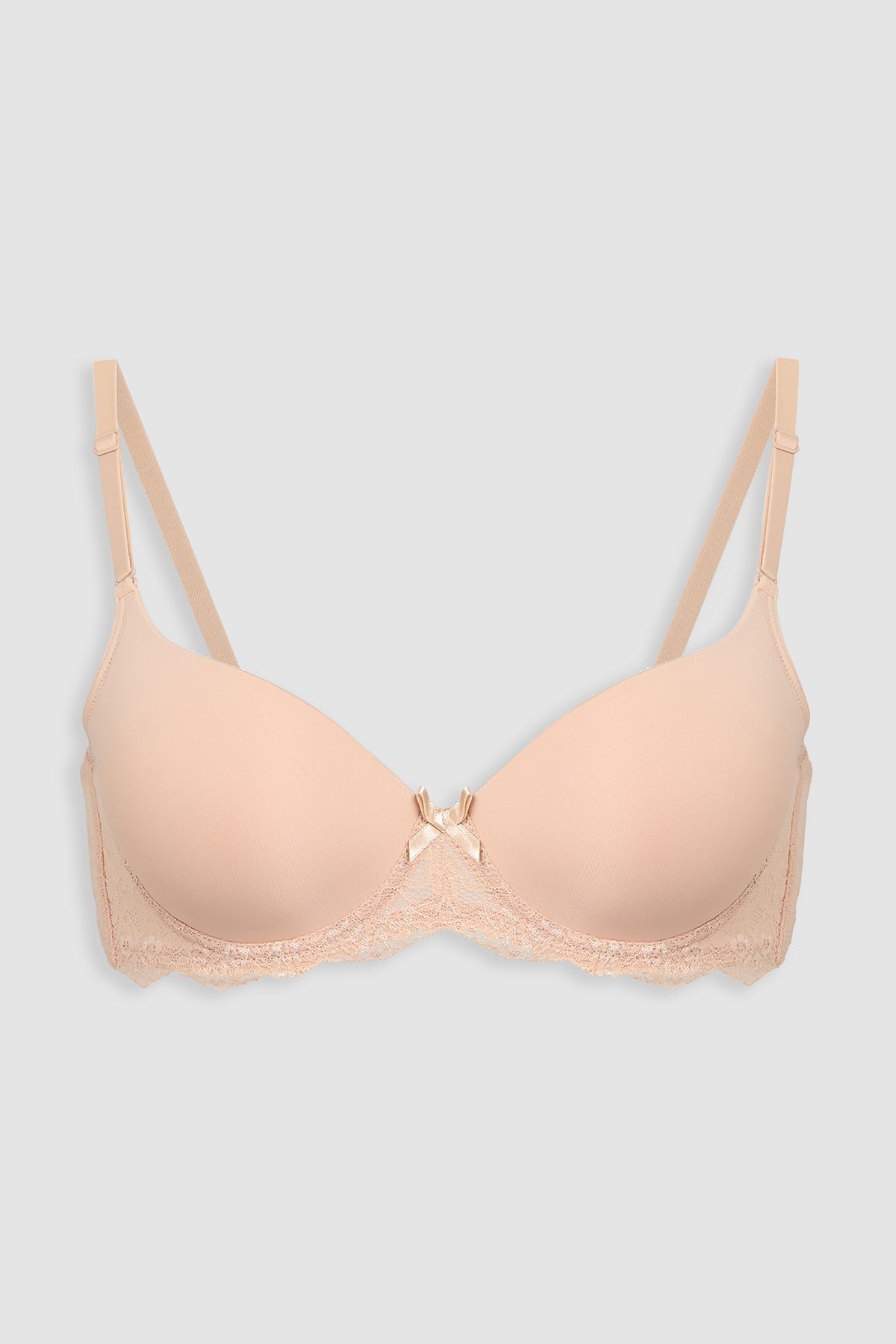 Áo ngực Misaki cúp trơn lưng ren - 0113