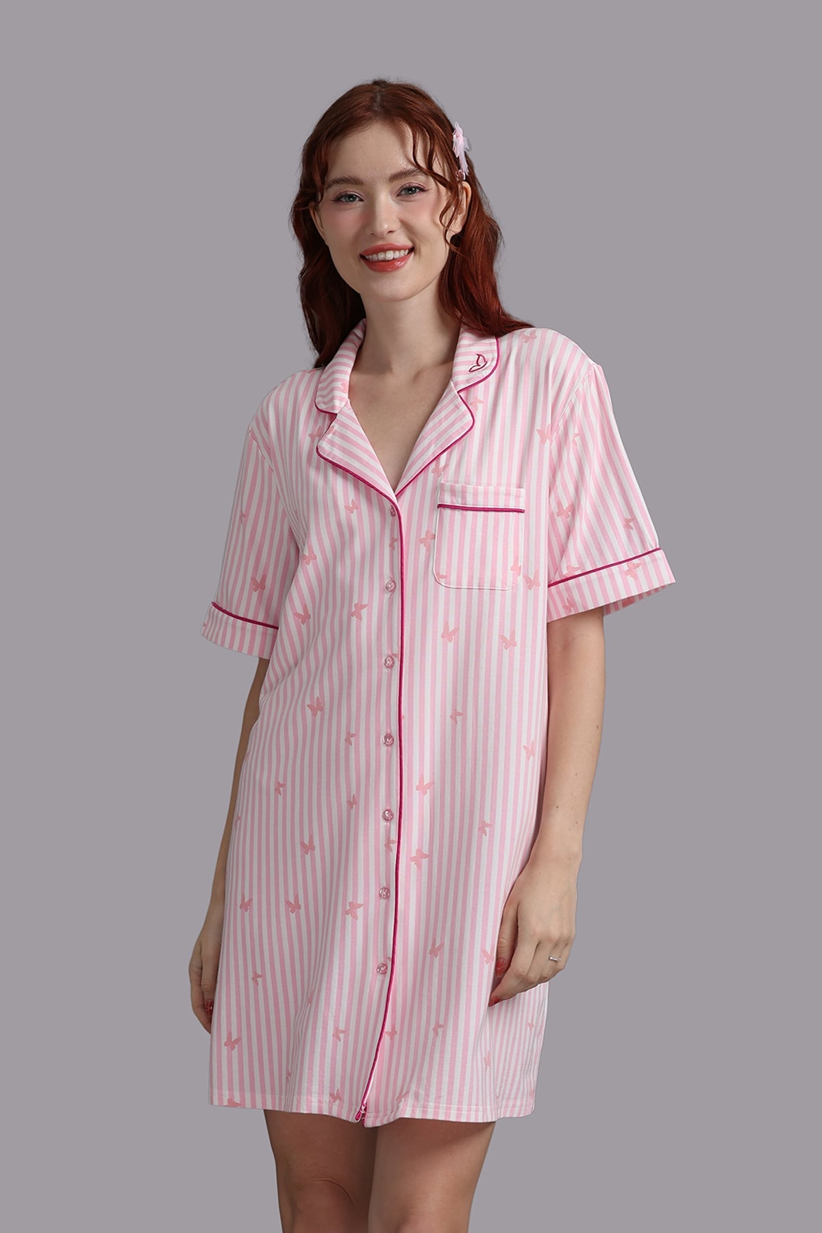Đầm pijama Wow by NDLanNgoc cotton bamboo - N0011