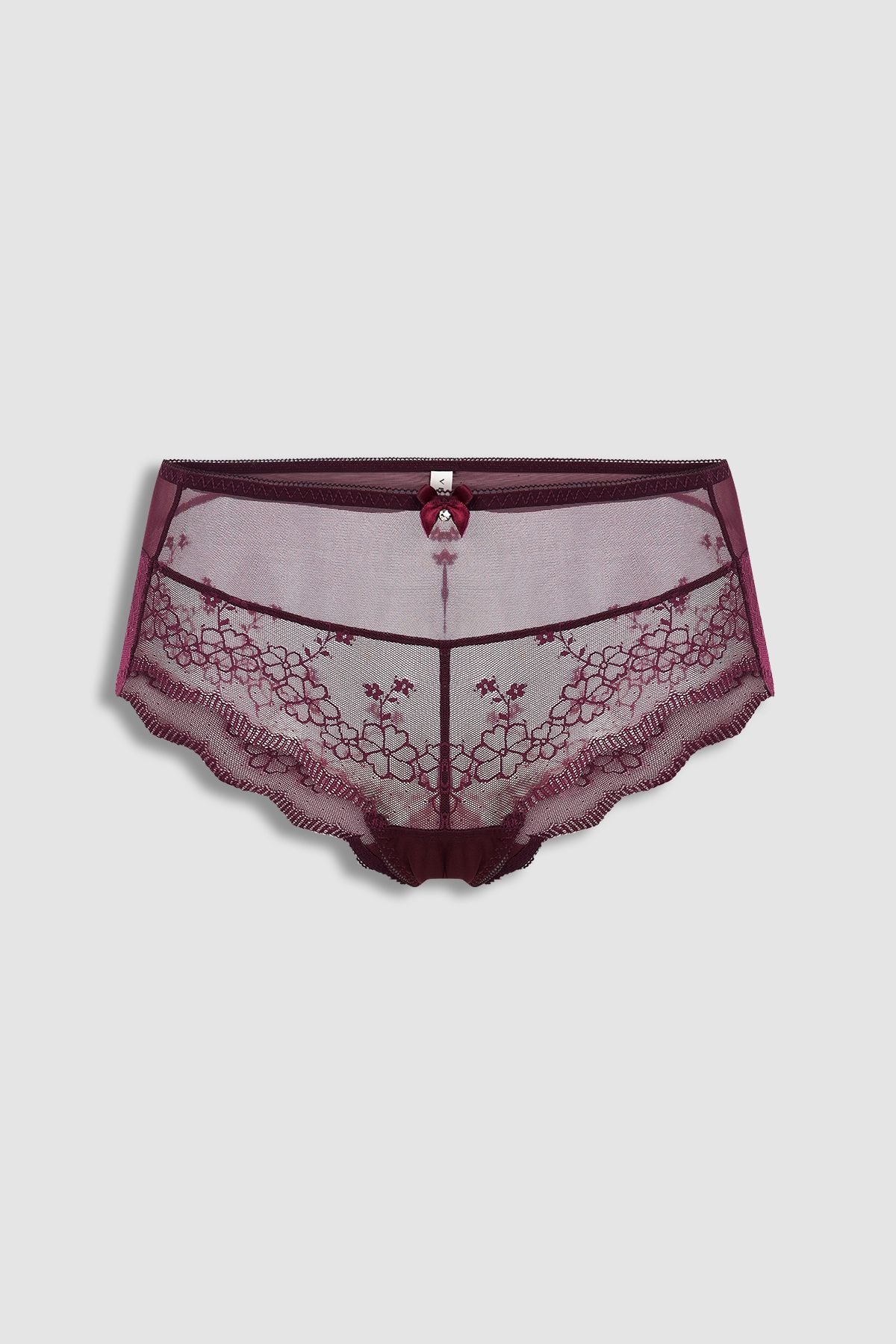Quần lót hipster nữ Vera lưới phối ren - V0845