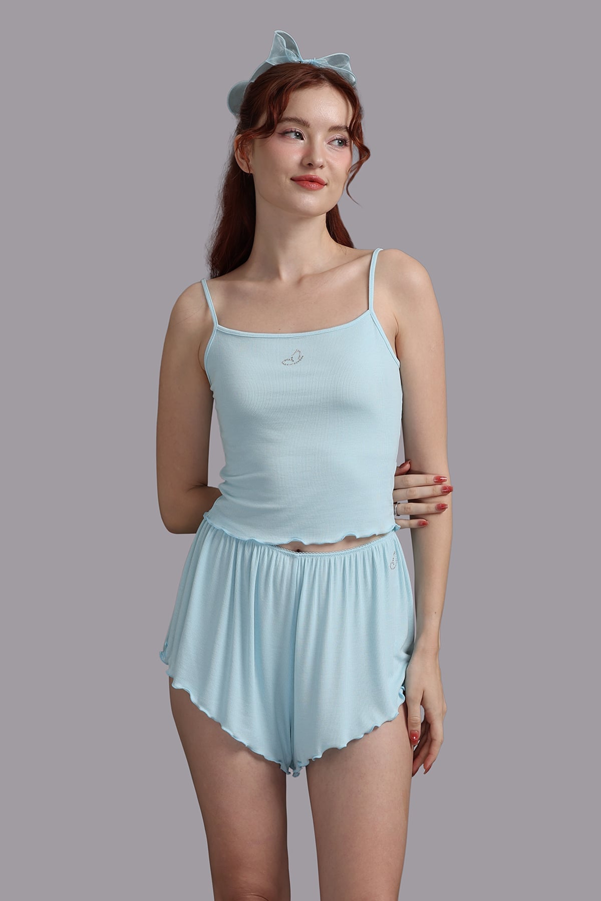 Bộ short Wow by NDLanNgoc bamboo spandex - N0014