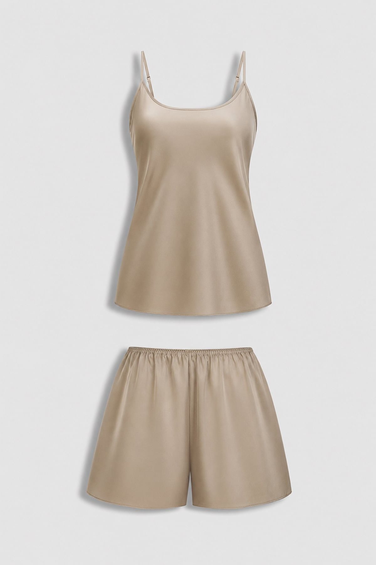 Bộ short Misaki latin trơn hai dây - M1116