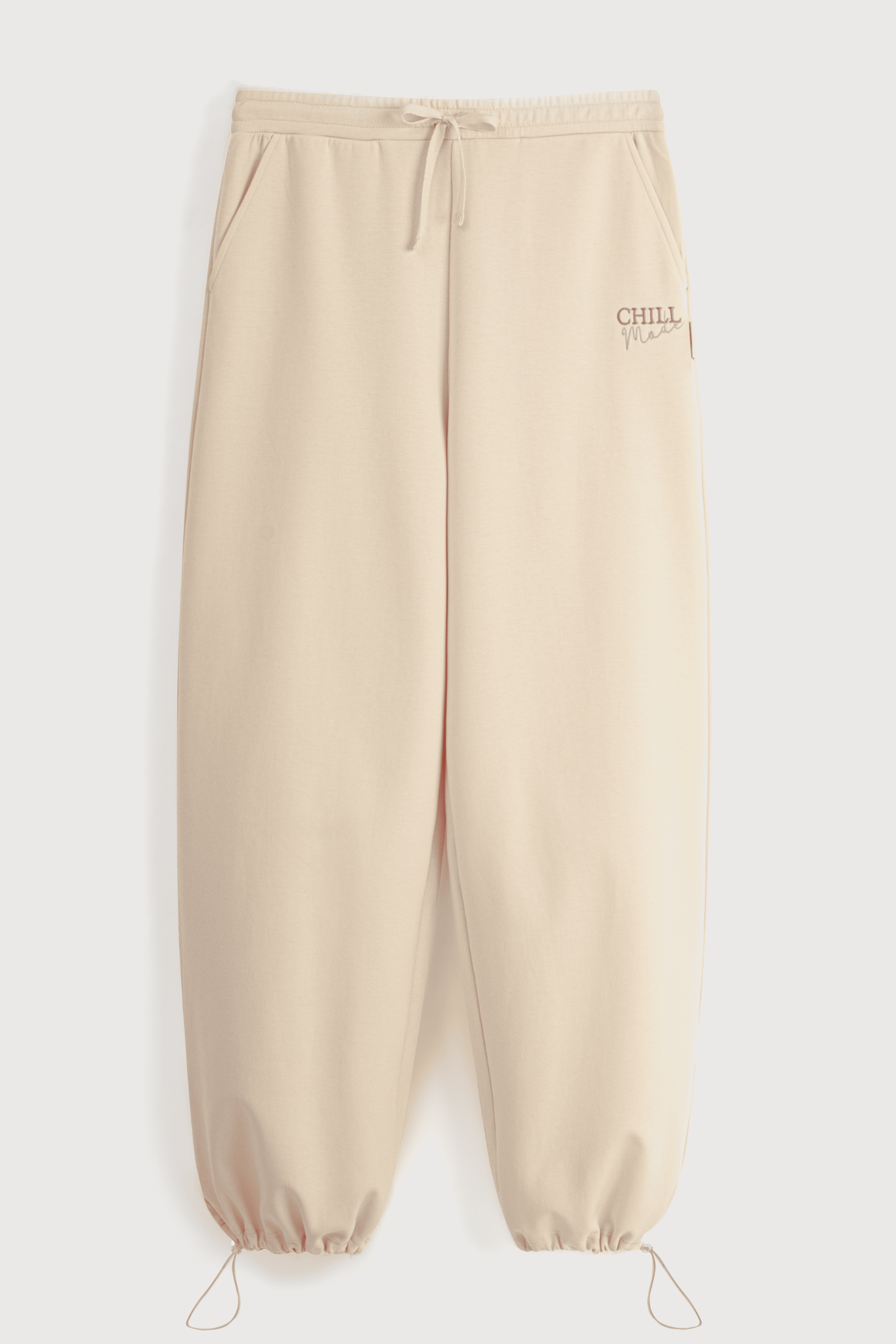 Quần jogger nữ Vera cotton spandex trơn in điểm - V0815