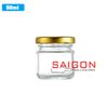 Hũ Trụ 50ml | Hũ Thủy Tinh Nắp Thiếc