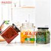 Hũ Vuông 280ml | Hũ Thủy Tinh Nắp Thiếc