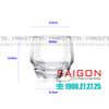 Ocean B17112 - Ly Thủy Tinh Ocean Charisma Rock 340ml | Nhập Khẩu Thái Lan