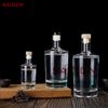 Chai tròn vai ngang 375ml | Chai thủy tinh nút nhấn