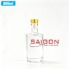 Chai tròn vai ngang 200ml | Chai thủy tinh nút nhấn