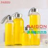 Chai Tròn Trụ 500ml  | Chai thủy tinh Nắp Dây
