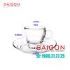 Ocean P02442 - Ly Thủy Tinh Ocean Caffe Espresso 70ml | Nhập Khẩu Thái Lan