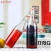 Chai Gài Tròn 1000ml | Chai thủy tinh nắp gài