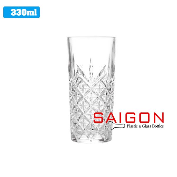 DELI DSKB033-3 - Ly Thủy Tinh Deli Timeless Hight Ball 330ml | Thủy Tinh Cao Cấp