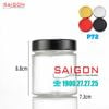 Hũ Trụ 220ml Nắp Thiếc Dày P70 | Hũ Thủy Tinh Nắp Thiếc