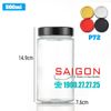 Hũ Trụ 500ml Nắp Thiếc Dày P70 | Hũ Thủy Tinh Nắp Thiếc