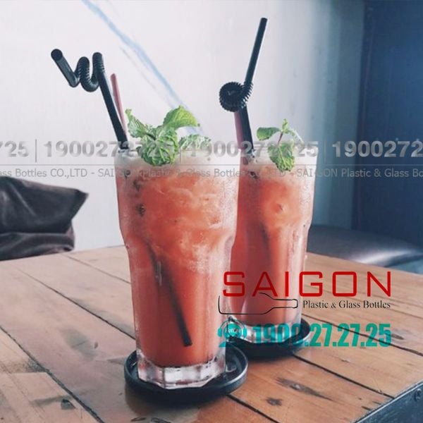 LG-101418(10006) - Ly Thủy Tinh Lucky Central Long Drink Glass 500ml | Nhập Khẩu Thái Lan