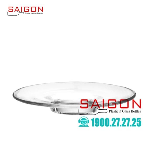 Ocean P01672 - Dĩa Thủy Tinh Ocean Kenya Espresso Saucer 11cm | Nhập Khẩu Thái Lan