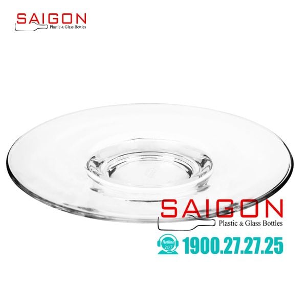 Ocean P01671 - Dĩa Thủy Tinh Ocean Kenya Espresso Saucer 15cm | Nhập Khẩu Thái Lan