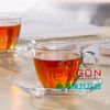 LG-300207/775505(755) - Bộ Tách Thủy Tinh Capuchino Lucky Audrey Cup Glass 190ml | Nhập Khẩu Thái Lan