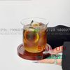 INS LHP9018PG - Ly Thủy Tinh INS Flared Tube Rock Glass 340ml | Thủy Tinh Cao Cấp