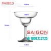 Ocean 1501M07 - Ly Thủy Tinh Ocean Classic Margarita 200ml | Nhập Khẩu Thái Lan