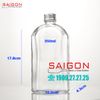 Chai Dẹp Vai Bầu 350ml | Chai thủy tinh nắp nhôm