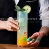 VIR H180 - Ly Thủy Tinh Virote Borosilicate Fine Rim Cooler 390ml | Thủy Tinh Cao Cấp