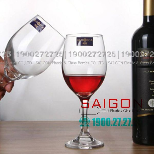 DELI GL3011 - Ly Thủy Tinh Apple Green Madison Red Wine Glass 410ml | Thủy Tinh Cao Cấp