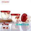 Hũ Thủy Tinh Sen Lùn Đựng Yến 75ml