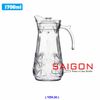 DELI YZH35 - Bình Nước Thủy Tinh Deli Pitcher Glass 1700ml | Thủy Tinh Cao Cấp