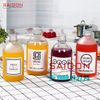 Chai Tròn Nước ép 250ml | Chai thủy tinh nắp nhôm