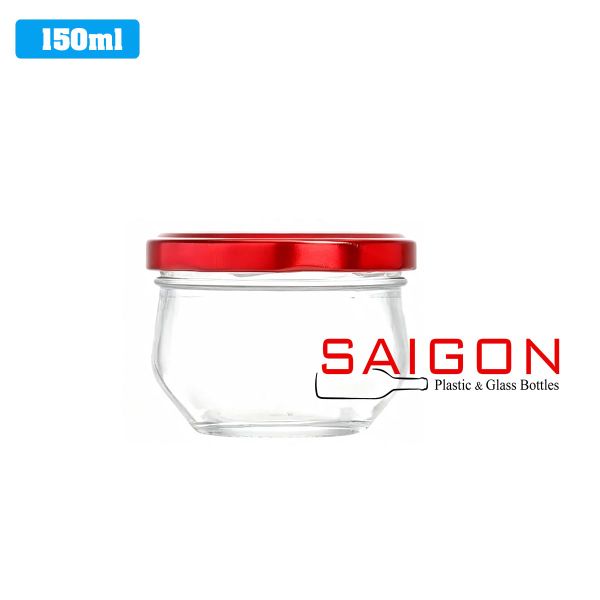 Hũ Thủy Tinh Sen Chén Đựng Yến 150ml
