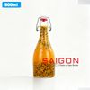 Chai Gài Bầu Lùn 500ml | Chai thủy tinh nắp gài