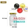 Hũ Yến 100ml | Hũ Thủy Tinh Nắp Thiết