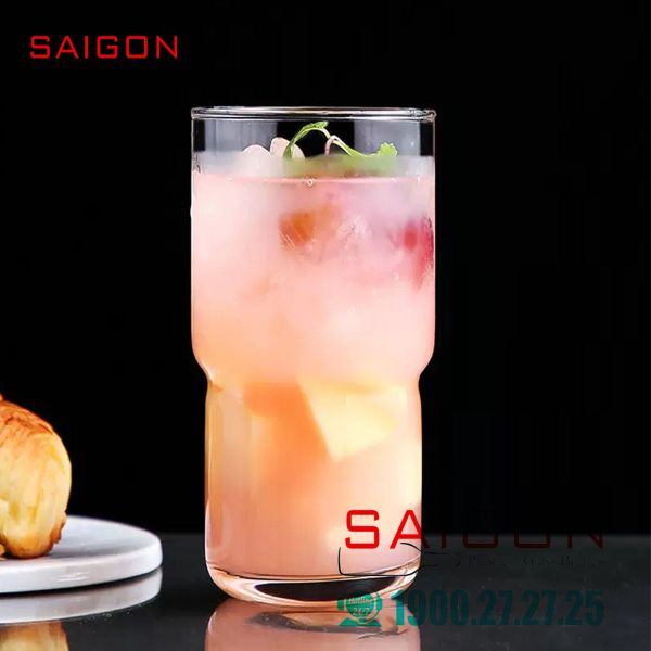 Ocean B24522 - Ly Thủy tinh Ocean Modular Long Drink 630ml | Nhập Khẩu Thái Lan
