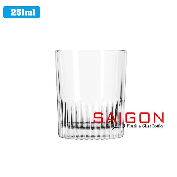 Libbey 15626 - Ly Thủy Tinh Libbey Tumbler Duratuff Rocks  251ml | Nhập Khẩu USA