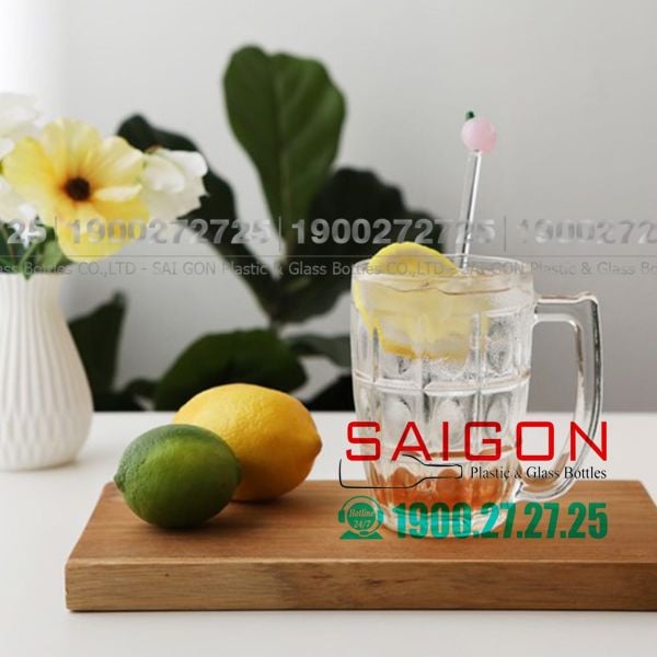 LG-311514(115) - Ly Thủy Tinh Lucky Tropical Mug 400ml | Nhập Khẩu Thái Lan