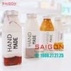 Chai Vuông 350ml | Chai thủy tinh nắp nhôm