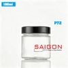 Hũ Trụ 180ml Nắp Thiếc Dày P70 | Hũ Thủy Tinh Nắp Thiếc