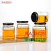 Hũ Vuông 380ml | Hũ Thủy Tinh Nắp Thiếc