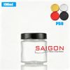 Hũ Trụ 100ml Nắp Thiếc Dày P58 | Hũ Thủy Tinh Nắp Thiếc
