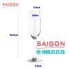 Ocean 1035F07 - Ly Thủy Tinh Ocean Madison Stripe Flute Champagne 210ml | Nhập Khẩu Thái Lan