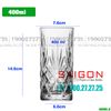 WHG6008 - Ly Thủy Tinh WHG Whisky Hi Ball Glass 400ml | Thủy Tinh Cao Cấp