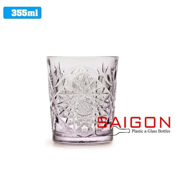 Libbey 922301 - Ly Thủy Tinh Libbey Hobstar DOF Tumbler Charm Lavender 355ml | Nhập Khẩu E.U