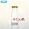 Chai Sữa Tròn 250ml | Chai thủy tinh nắp thiếc