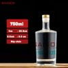 Chai tròn vai ngang 750ml | Chai thủy tinh nút nhấn