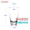 Ocean B12016 - Ly thủy Tinh Ocean Tiara Long Drink 465ml | Nhập Khẩu Thái Lan