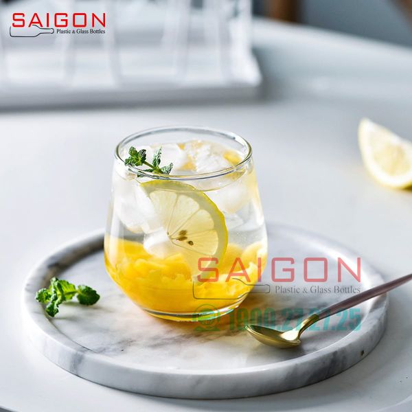 Deli DCS3003-2 - Ly Thủy Tinh Deli Lexinton Rock 370ml | Thủy Tinh Cao Cấp