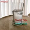 LG-755203(752) - Dĩa Lót Thủy Tinh Lucky Stellar Coaster 8.4cm | Nhập Khẩu Thái Lan