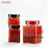 Hũ Vuông 380ml Nắp Thiếc Dày P72 | Hũ Thủy Tinh Nắp Thiếc
