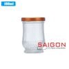 Hũ Thủy Tinh Sen Cao Sọc Đựng Yến 150ml