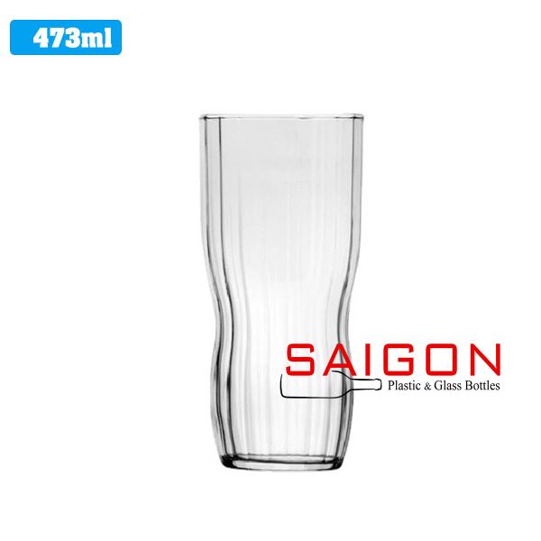 Libbey 1060 - Ly thủy tinh Libbey Stacking Pannello Glass 473ml | Thủy Tinh Cao Cấp